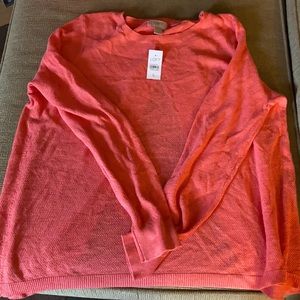 Loft open back sweater